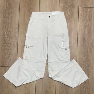 American Eagle Outfitters Light Beige Cargo Pants